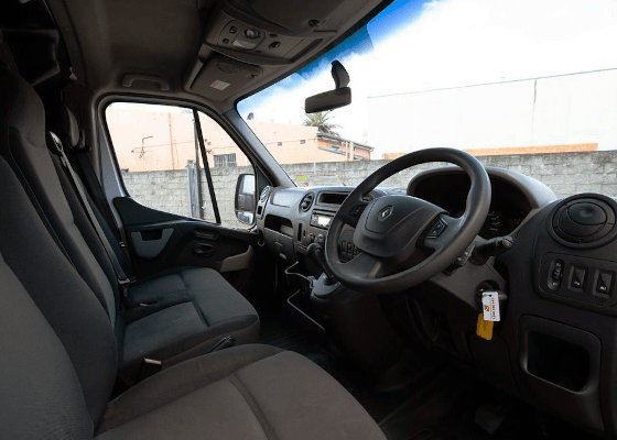 2 ton van hire interior view